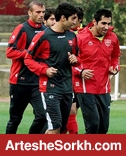 گزارش تمرین پرسپولیس غیبت مهدوی کیا و بگوویچ/ حضور رفقای دایی و گلزنی مهاجمان