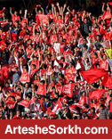 حاشيه ديدار پرسپوليس و راه آهن 2