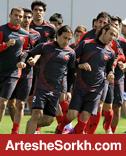 تمرین پرسپولیس تحت تاثیر چمن مصنوعی و گرمای هوا