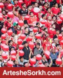 ماکت هواداری پرافتخارترین تیم ایران در استادیوم آزادی