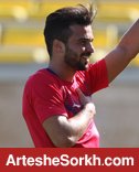 بازیگر نقش اول پرسپولیس؛ سروش رفیعی با پیراهن شماره 7