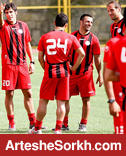 گزارش تمرين پرسپوليس