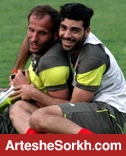 دو بازیکن محبوب پرسپولیس در حال خون دادن + عکس