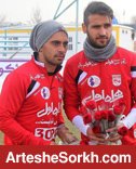 احمد و امید، یادگاری های گل گهر برای پرسپولیس + عکس