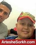 هوادار خردسال و سرطانی پرسپولیس در گذشت