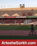 ۱۰ هزار پرسپولیسی در ورزشگاه