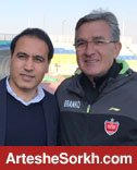 مهدوی کیا در تمرین پرسپولیس حاضر شد