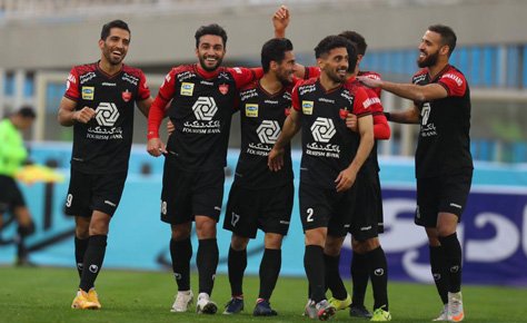 پنجگانه پرسپولیس برای قهرمانی نیم فصل