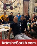 ناهار سنتی کالدرون با بازیکن ها + عکس