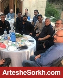 افطاری پیشکسوتان با حضور پروین + عکس