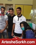 پرسپولیسی ها آرزوی هوادار معلول را برآورده کردند + عکس