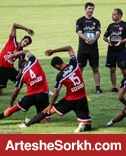 پرسپوليس اروپایی تمرین می کند