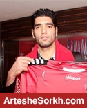 رضا حقیقی در تمرین امروز پرسپولیس حاضر شد