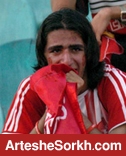 حواشی دیدار: اشک های یک پرسپولیسی پس از گل دوم ذوب