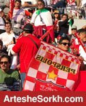 ورزشگاه محل بازی پارس جنوبی و پرسپولیس پر شد