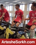 پرسپولیسی ها برای ریکاوری به ساختمان پِک رفتند + عکس