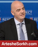 پیام تبریک رئیس فیفا به پرسپولیس