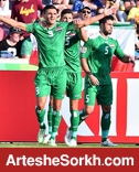 شادی عراقی ها مقابل تماشاگران ایران/کار سخت ناظران AFC هنگام خروج هواداران