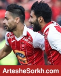 کامیابی نیا آقای گل پرسپولیس مقابل تراکتور
