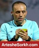 کاظمی این فصل فقط یک بار برای پرسپولیس سوت زده است