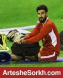 مصدومیت ماهینی در دیدار تدارکاتی پرسپولیس