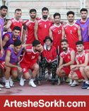 دو هوادار معلول میهمان ویژه تمرین دوشنبه سرخپوشان