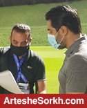 حضور ناظر لبنانی در تمرین پرسپولیس