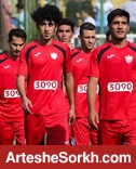 جولان جوانان در تمرین پرسپولیس
