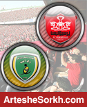 برتري پرسپوليس برابر راه آهن در نيمه اول