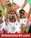 نهمین جام سید جلال حسینی با لباس پرسپولیس