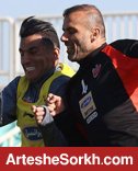 استارت شیری در پرسپولیس با آب بندی توسط کاپیتان