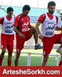 تمرین صبح دوشنبه سرخپوشان زیر نظر برانکو برگزار شد