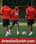 گزارش تمرین پرسپولیس/ صادقیان با پرسپولیس تمرین کرد، نیلسون و نوری تمرین نکردند
