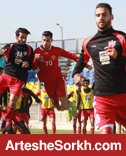 گزارش تمرین: حضور بودیمیر و رادو در جمع سرخپوشان
