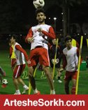 تمرین پرسپولیس بعد از بازی رده بندی جام شهدا