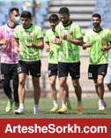 تمرین شاداب پرسپولیسی ها در حضور رئیس هیئت مدیره