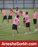ریکاوری پرسپولیسی ها و تمرین اختصاصی 3 بازیکن