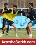 پرسپولیسی ها یک ساعت تمرین کردند