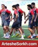 شروع تمرینات بازیکنان جدید با پرسپولیس