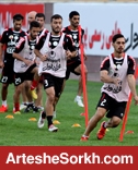 برگزاری تمرین پرسپولیس در غیاب ۵ بازیکن/ گلزنی بنگر در پستی تازه