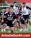 ملی پوشان پرسپولیس از فرودگاه به درفشی فر رفتند