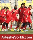 گزارش تمرین: برنامه ویژه گل محمدی برای مهاجمین