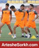 گزارش تمرین: حضور بازیکن جدید در جمع سرخپوشان