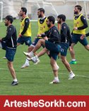 گزارش تمرین: سرخ پوشان برای اولین بار زیر نور تمرین کردند