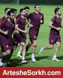 آخرین تمرین پرسپولیس در قطر برگزار شد