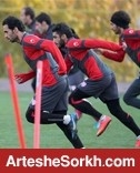 گزارش تمرین صبح پرسپولیس / حضور نوروزی و غیبت رضاییان و احمد زاده