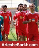 آخرین تمرین پرسپولیس پیش از دیدار با سایپا برگزار شد
