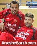 جلسه شبانه دوقلوهای پرسپولیس با سروش رفیعی
