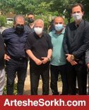 حضور پیشکسوتان در مراسم تشییع پیکر مرحوم جاسمیان