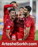 برتری 8 امتیازی پرسپولیس با 6پله صعود